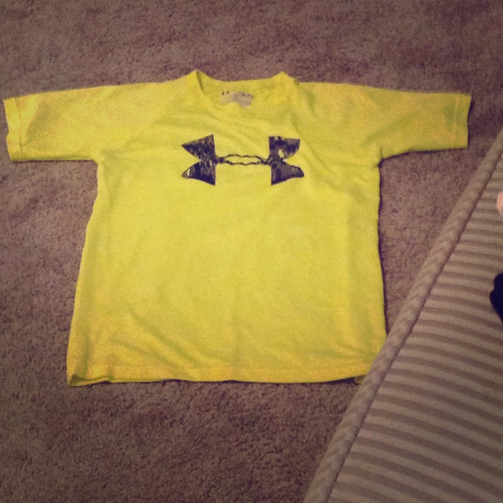 Neon yellow t-shirt